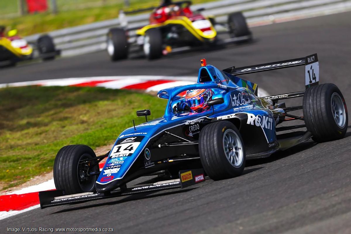 motorsportmedia.co.za Aqil takes a pair of sixth places in British F4